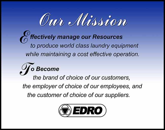 EDRO Corporation Mission Statement